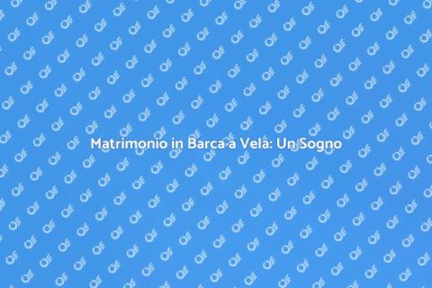 Noleggiare Barca a Vela per Matrimoni