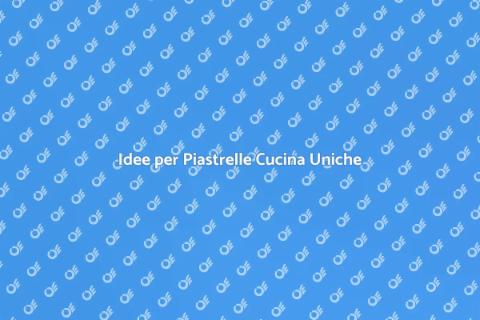 Personalizzare le Piastrelle della Cucina