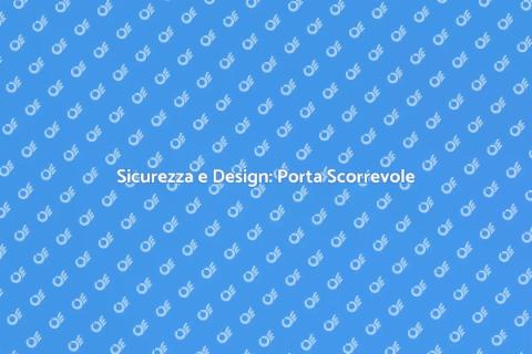Porta Scorrevole con Serratura Sicura