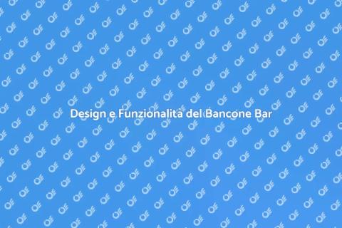 Bancone Bar Su Misura: Eleganza e Funzionalità