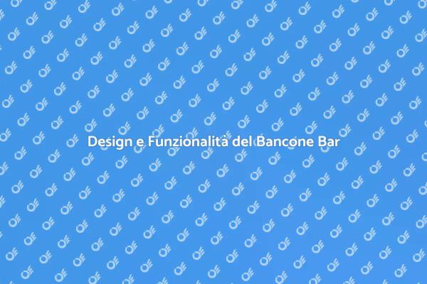 Crea il Tuo Bancone Bar Ideale