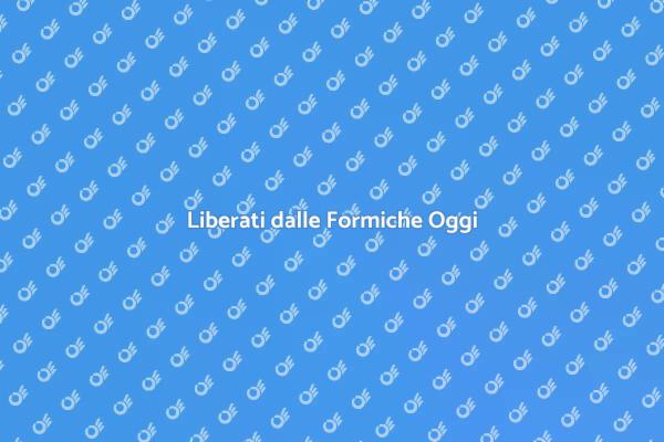 Stermina le Formiche con Noi