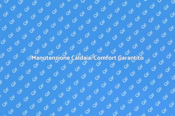 Assistenza Caldaia: Comfort e Risparmio
