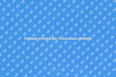 Studiare l'inglese per opportunità globali