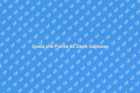 Piante da Siepe per Terreni Sabbiosi