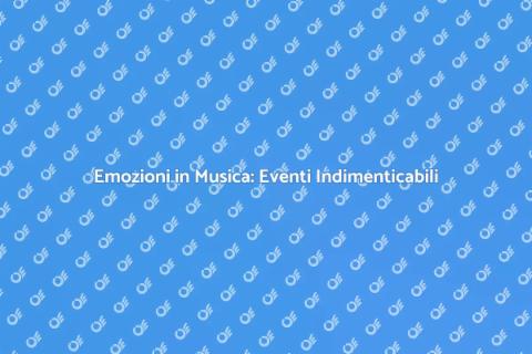 Musica dal Vivo: Emozione Unica a Eventi