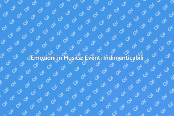 Musica dal Vivo: Trasforma il Tuo Evento