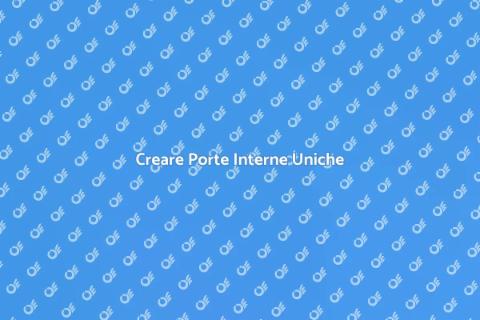 Porte Interne Personalizzate: Guida