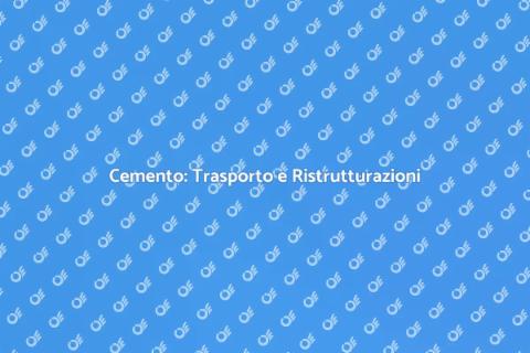 Trasporto Cemento: Servizio Fondamentale