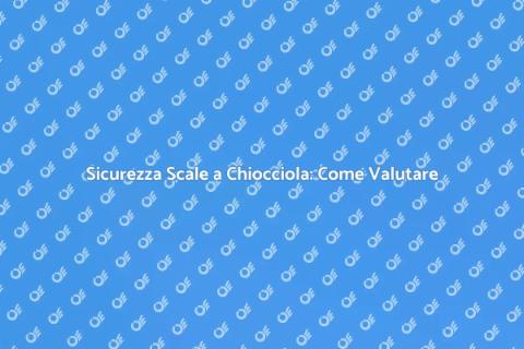 Stabilità Scale a Chiocciola: Sicurezza