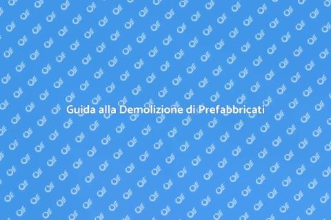 Demolire Struttura Prefabbricata Dismessa