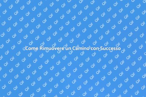 Rimuovere un Camino: Guida Pratica
