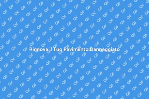 Lucidatura Pavimento Danneggiato