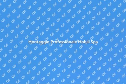 Assemblaggio Mobili per Spa Professionale