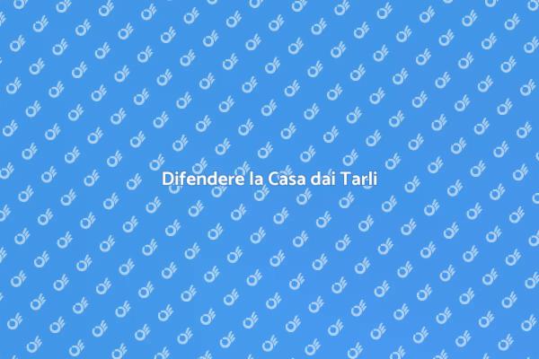 Come Prevenire i Tarli nel Legno