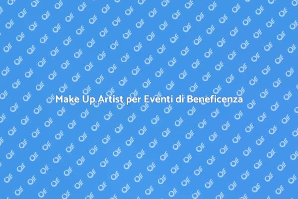Pianificazione Make Up Artist di Successo