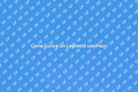 Manutenzione Laghetto con Pesci Esotici