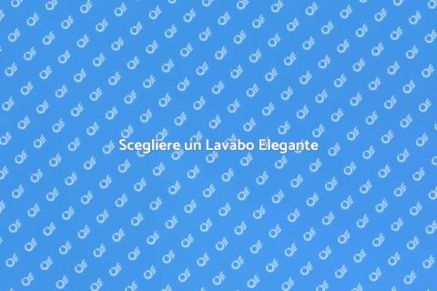 Lavabo Design per il Bagno