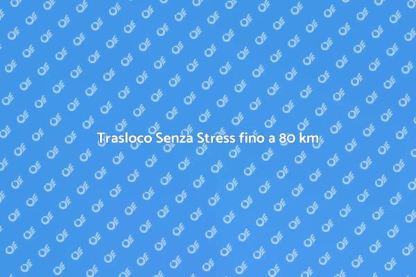 Servizio Trasloco Professionale 80 km