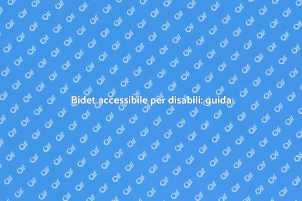 Comfort in bagno per persone disabili