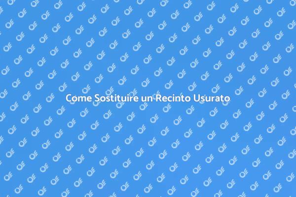 Ristrutturazione: Cambia il Tuo Recinto