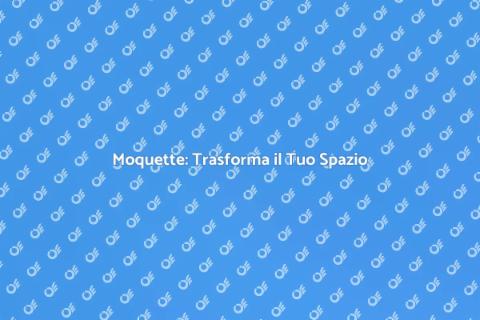 Estensione Moquette: Comfort Domestico