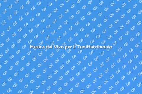 Orchestra per Cerimonie Nuziali