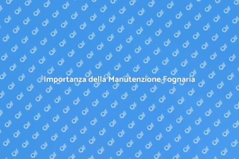 Manutenzione Fognature Stradali Essenziale
