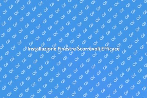 Finestre Scorrevoli per Locali Pubblici