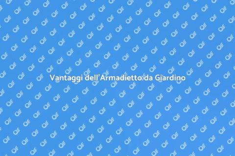 Armadietto da Giardino in Legno