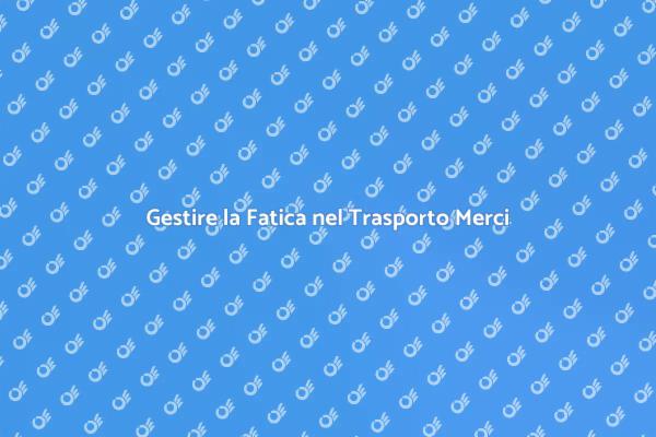 Sicurezza nel Trasporto: Formazione Essenziale