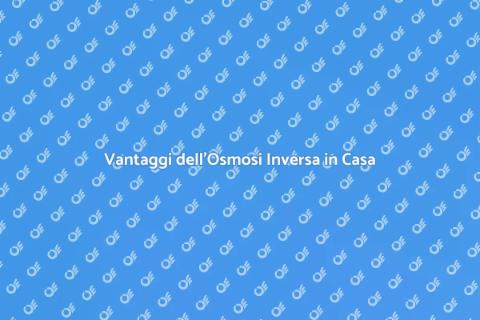 Impianto Osmosi Inversa Domestico