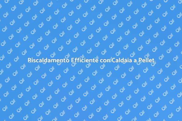 Caldaia a Pellet: Comfort e Risparmio