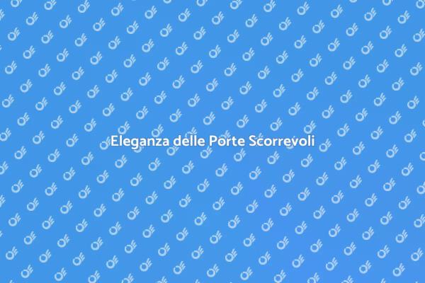 Maniglie Integrate: Design e Funzionalità