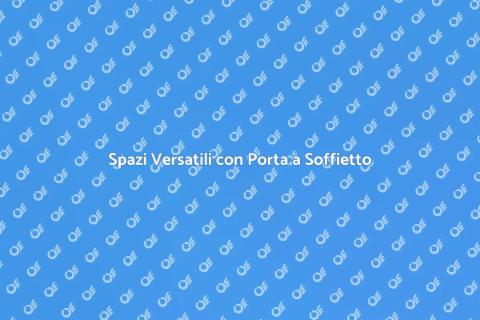 Porta a Soffietto con Tirante: Spazi Ottimizzati
