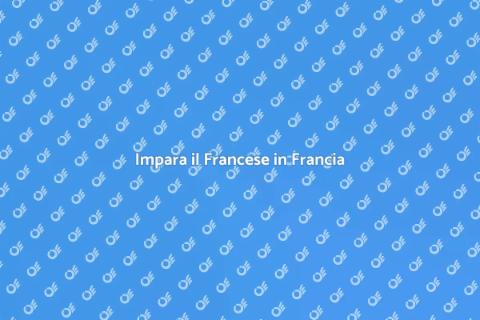 Corso di Francese All'Estero