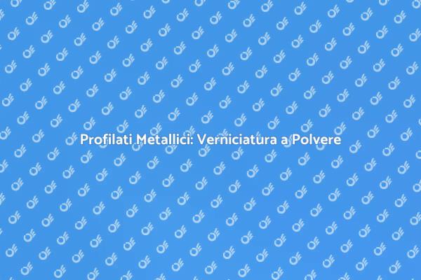 Profilati: L'Arte della Verniciatura