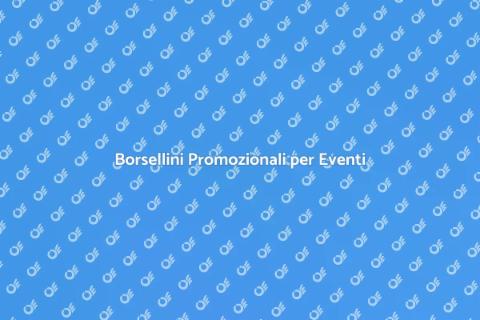 Borsellini da Polso Promozionali