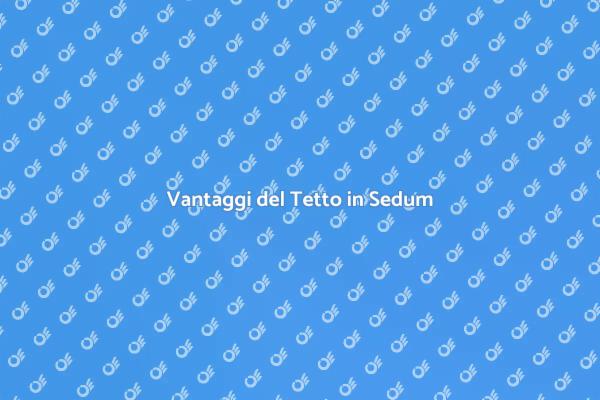 Installazione Sostenibile di Tetti in Sedum