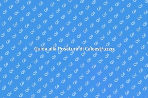 Posare una Lastra di Calcestruzzo