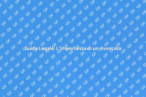 Consiglio Legale da un Avvocato Esperto