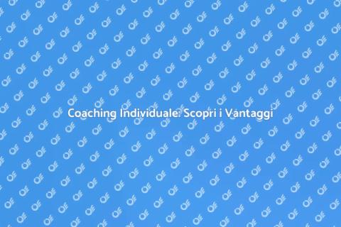Sessioni di Coaching Individuali