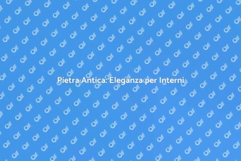Rivestimento in Pietra per Interni