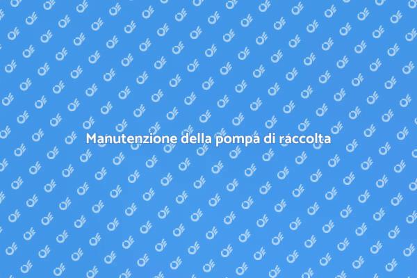 Cura della pompa nei parchi naturali
