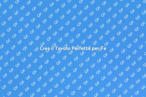 Tavolo Su Misura: Stile e Funzionalità