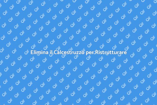 Liberati del Calcestruzzo con Facilità