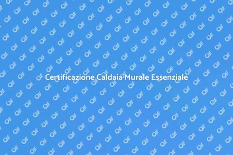 Certificazione Impianto Riscaldamento