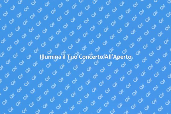 Magia dell'Illuminazione per Concerti