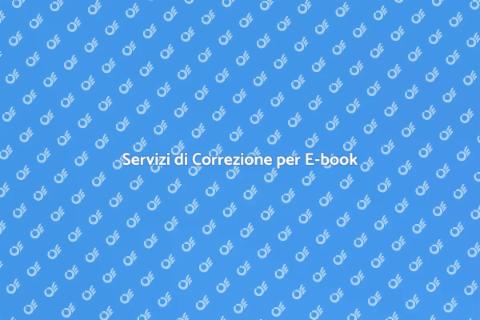 Correzione di Bozze per Pubblicazione