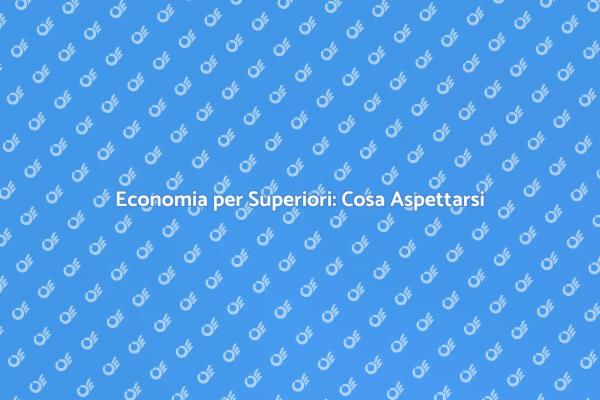 Guida all'Economia per le Superiori